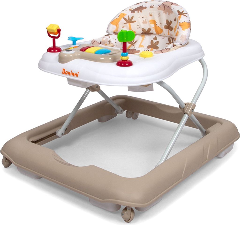 Baninni Lauflernhilfe Dino Beige