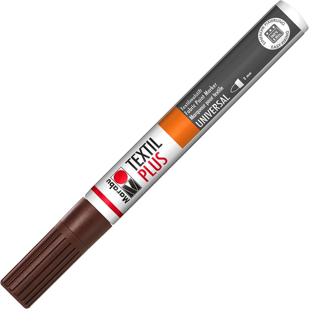 Stoffmalstift plus mittelbraun Immagine del prodotto 