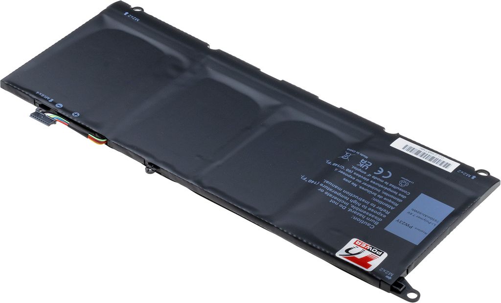 Batterie T6 Dell XPS 13 9360, 7900 mAh, 60Wh, 4 celle, Immagine del prodotto 