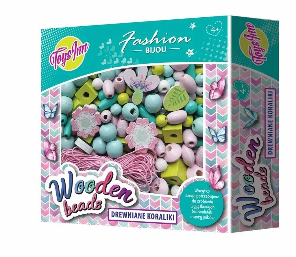 STNUX STN7304 Perles en bois Fleurs 450pcs - Loisirs créatifs enfants