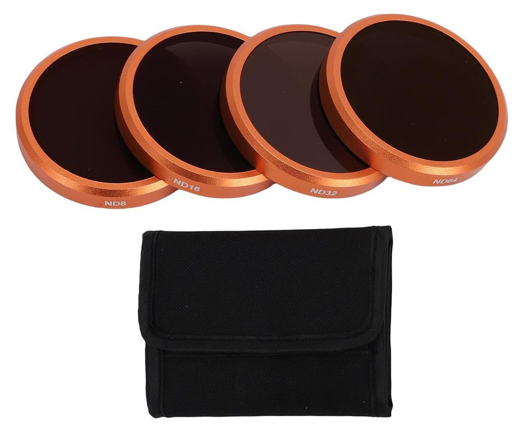 ND-Filter-Set, passend für DJI Osmo Action 6 Kamera, kratzfestes HD-optisches Glas, ND32 ND64 ND8 ND16 Filter