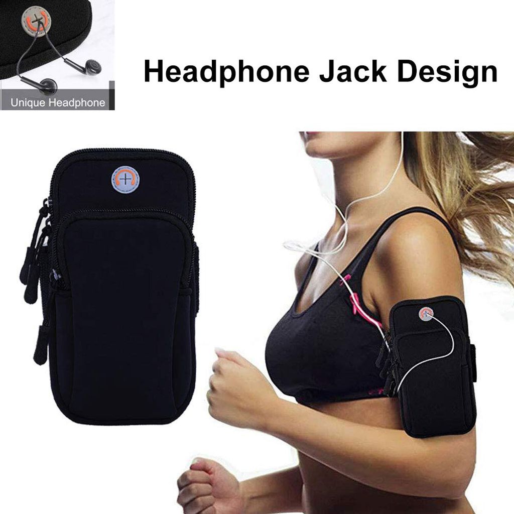 Outdoor Jogging Laufen Sport Fitness Verstellbare Arm Band Tasche Handyhalter Tasche