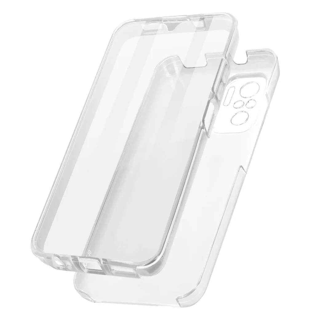 Custodia Avizar 360 Trasparente per Xiaomi Redmi Note 10 / 10s
