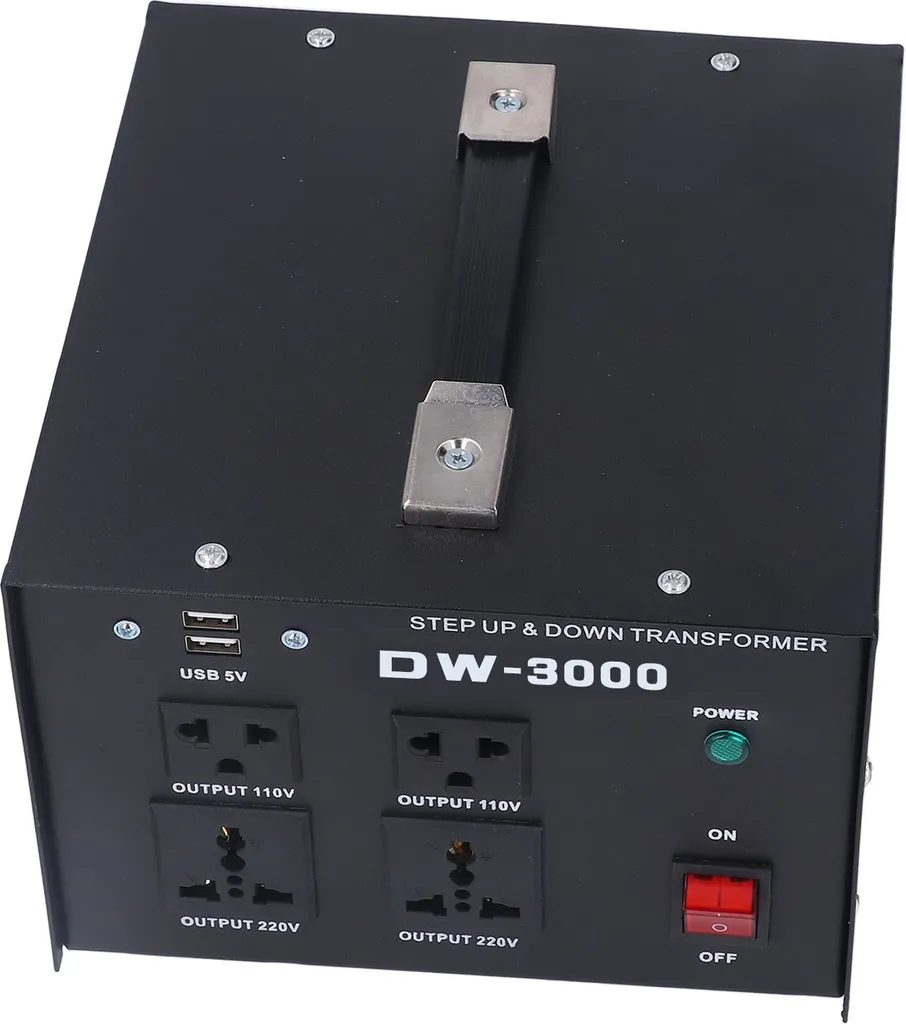 Convertisseur de tension 3000W anti-surtension pour protection appareils