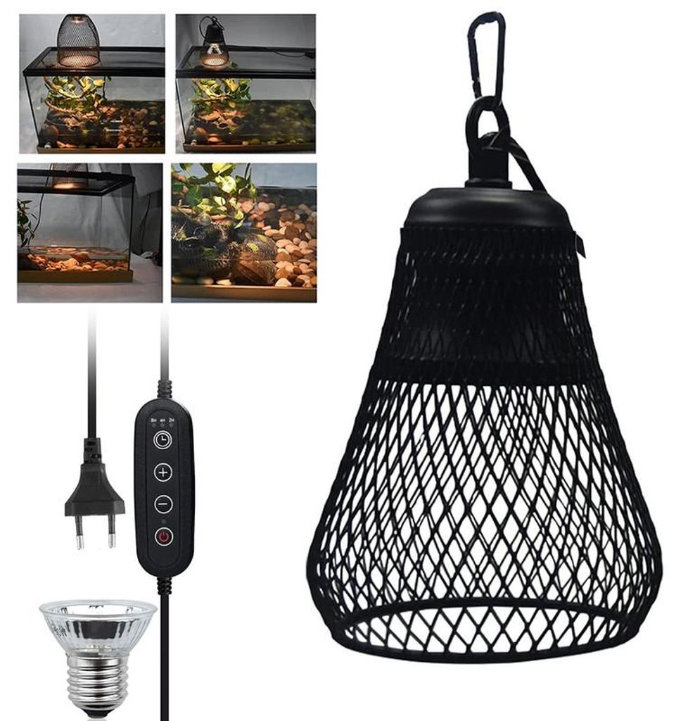 Heizlicht mit Timer Dimmbar, Schildkröte Wärmespotlampe, Produktbild 