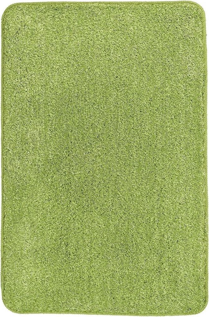 Kleine Wolke Badteppich Seattle kiwigrün Polyester 70 x 120 cm