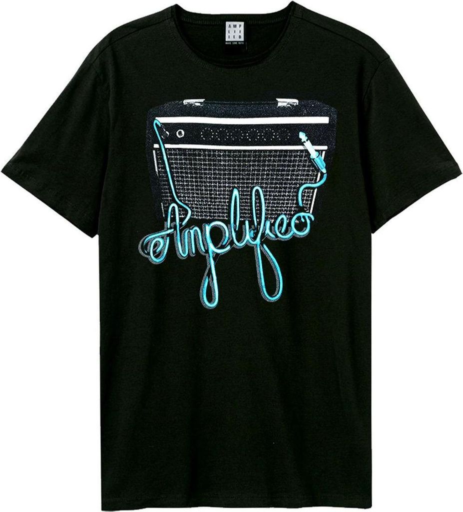 Amplified - "Amplify Me" T-Shirt für Herren/Damen Uni GD3855 (L) (Schwarz)