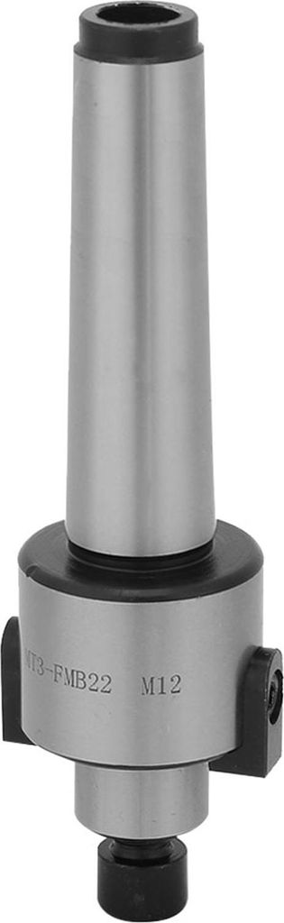 M12 Gewindekegel-Fräshalter, Fräsdorn-Kegel-Werkzeughalter, 138 mm Länge, 22 mm Nut, MT3-FMB22