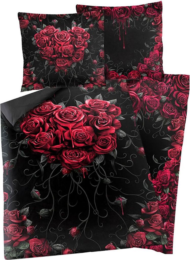 Spiral Bettwäsche  Bleeding Heart multicolor Standard Produktbild 