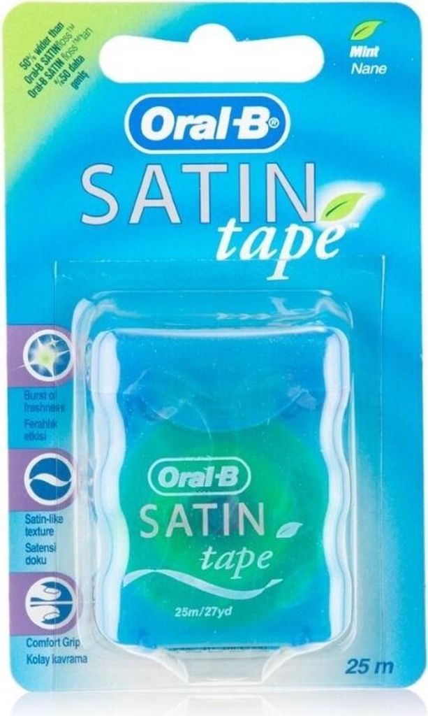 Oral B - Satin Tape Mint - Zahnseide 25 M Produktbild 