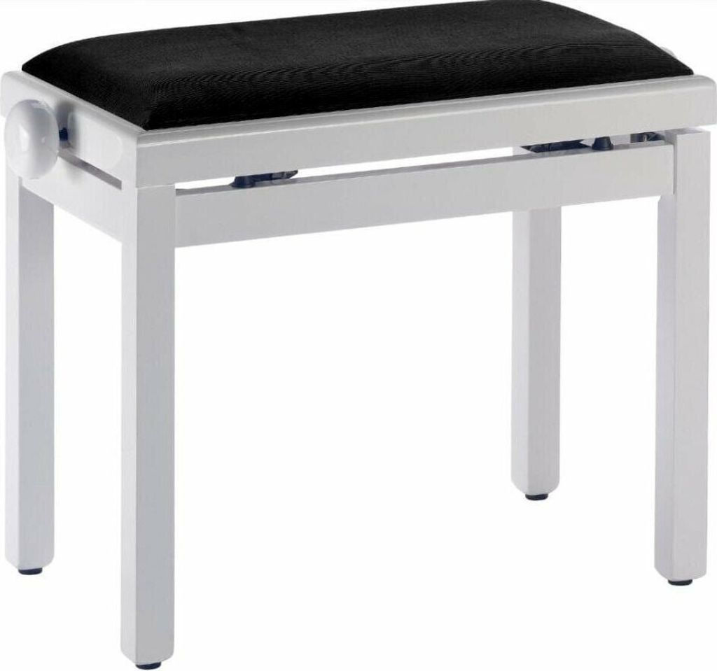WTF TBS 020 Sgabello per pianoforte in legno Bianco Immagine del prodotto 
