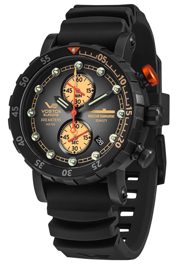 Zegarek męski Vostok Europe VK61-571C611 brązowy Zdjęcie produktu 