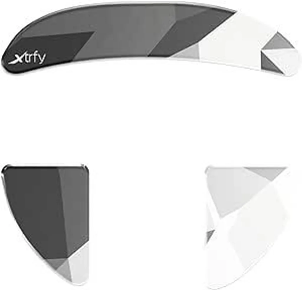 Pieds de Souris Cherry XTRFY Verre Blanc pour Gaming et Glisse Rapide
