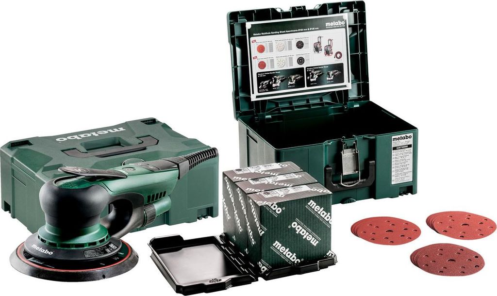 Metabo SXE 150-5.0 BL Set Exzenterschleifer