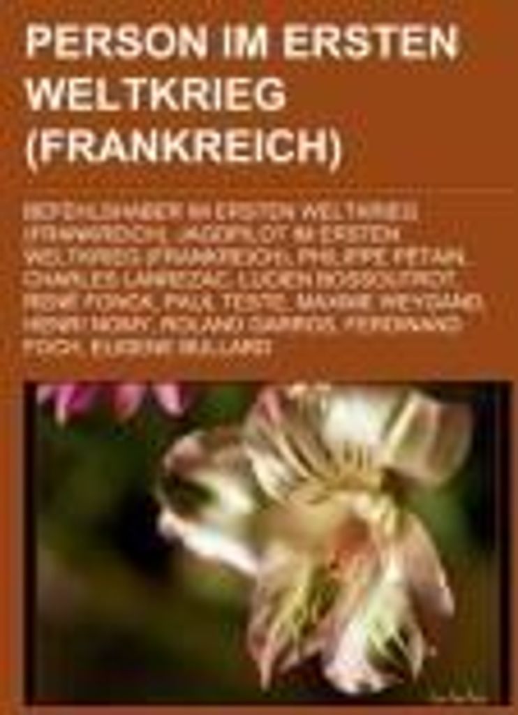 Person im Ersten Weltkrieg (Frankreich)
