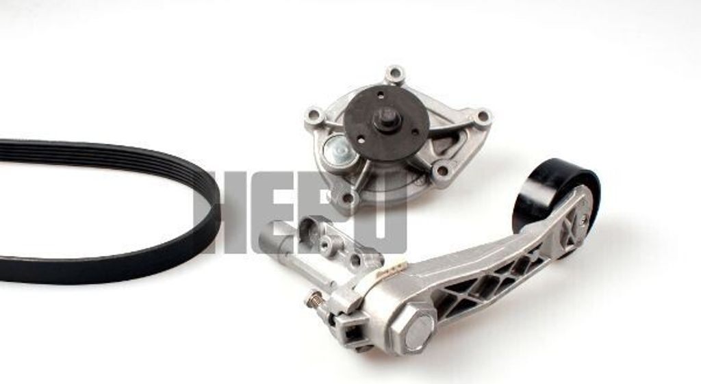 HEPU PK04951 Wasserpumpe + Keilrippenriemensatz für MINI Schrägheck (R56) Clubman (R55) Countryman (R60) Cabrio (R57) Roadster (R59) Coupe (R58)