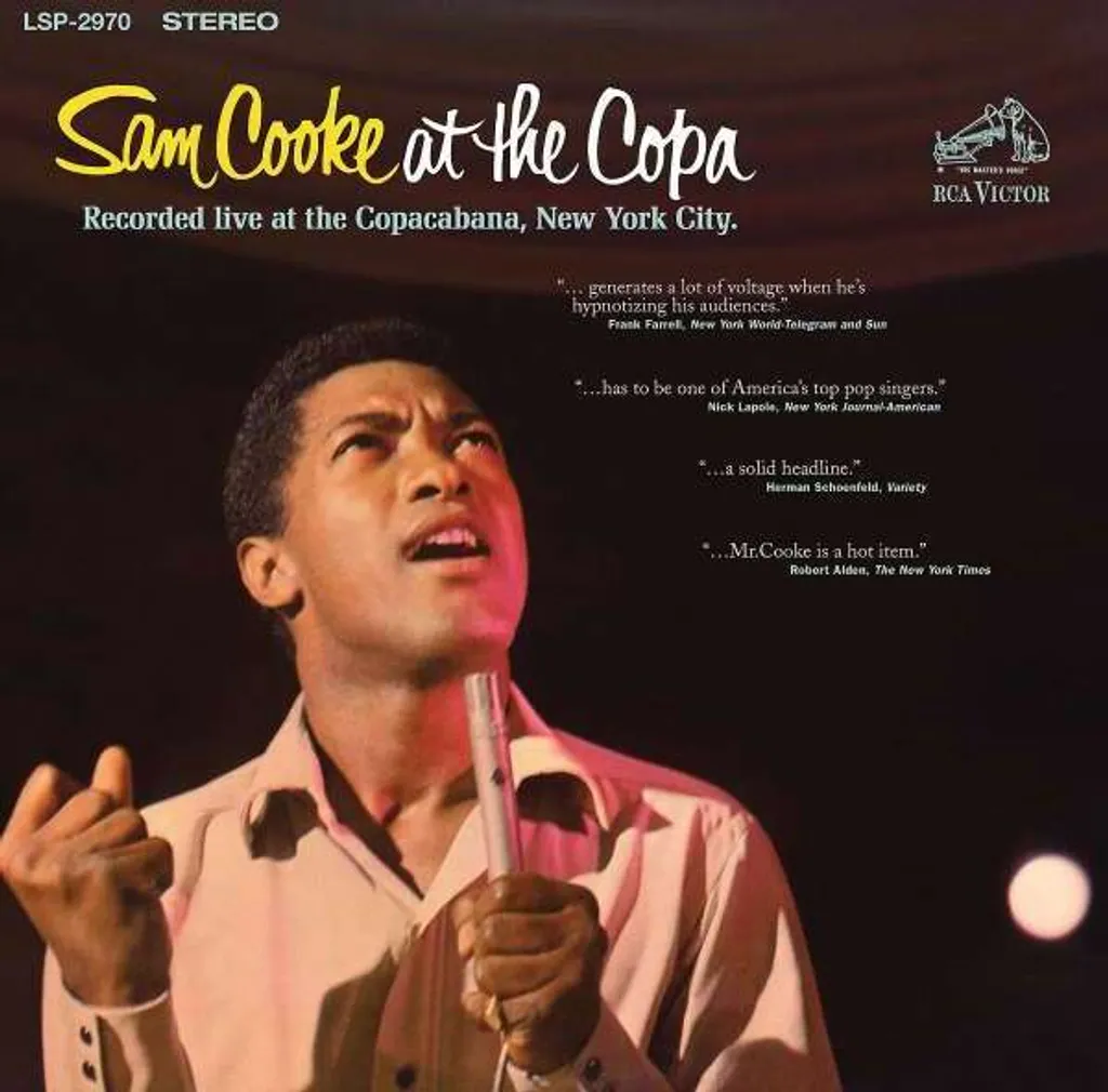 Disque Vinyle Sam Cooke At The Copa 180g - Album Pop Soul Classique