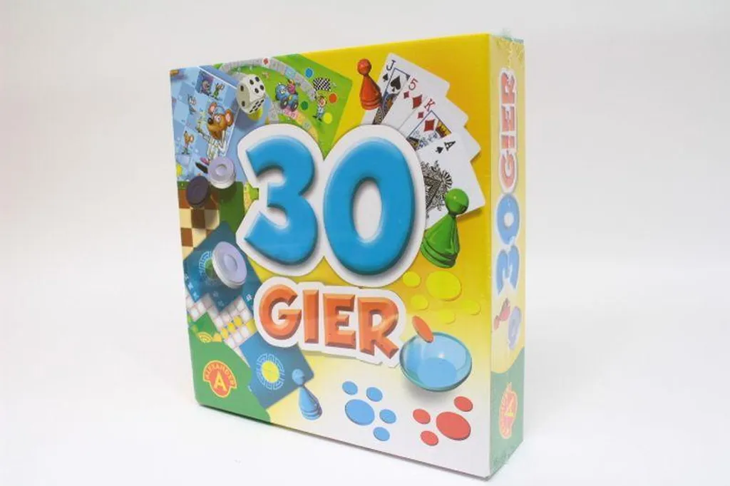 Coffret de société pour toute la famille - Lot de 30 jeux variés 26566