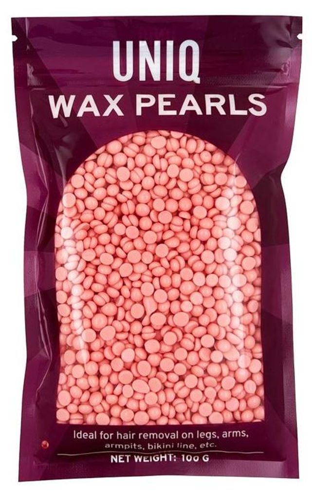 UNIQ Perle di cera alla rosa 100 g - Perle di cera dura per Immagine del prodotto 