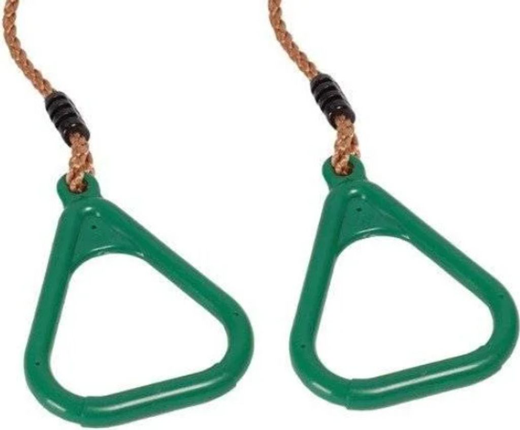 Turngeräte Turnringe aus Kunststoff Zubehör für Spielplatz Produktbild 