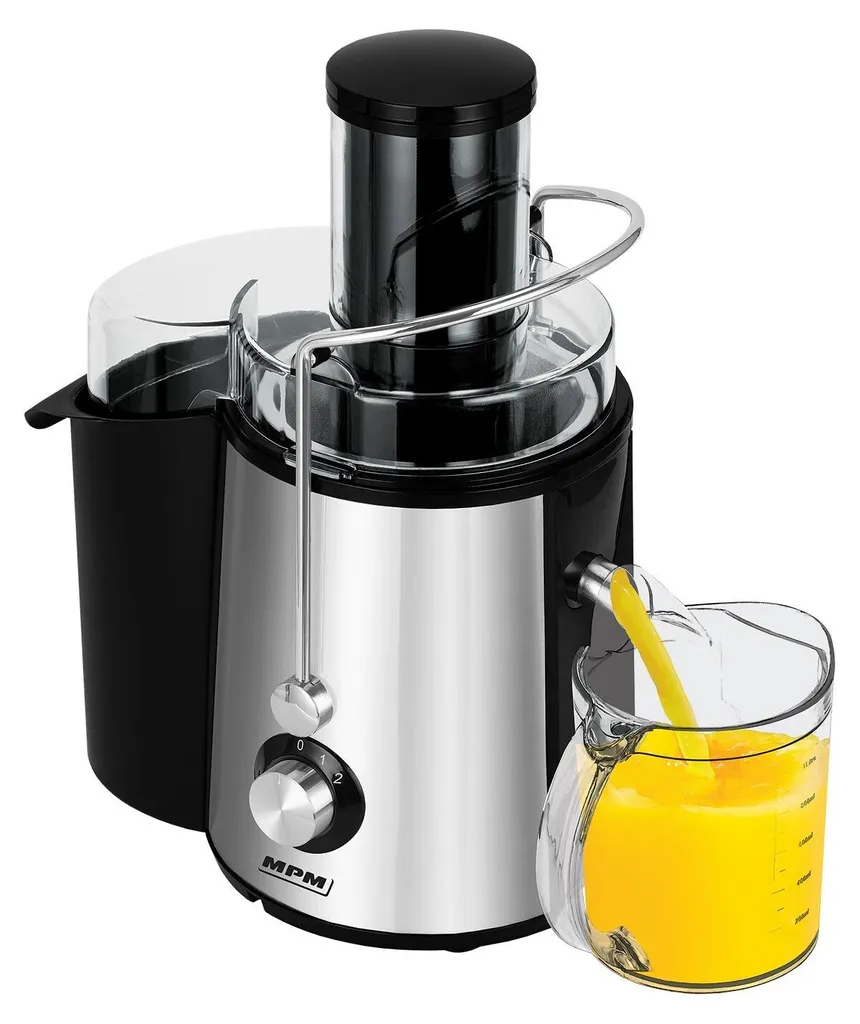 Centrifugeuse MPM MSO-18M - Extracteur de jus inox pour fruits et légumes