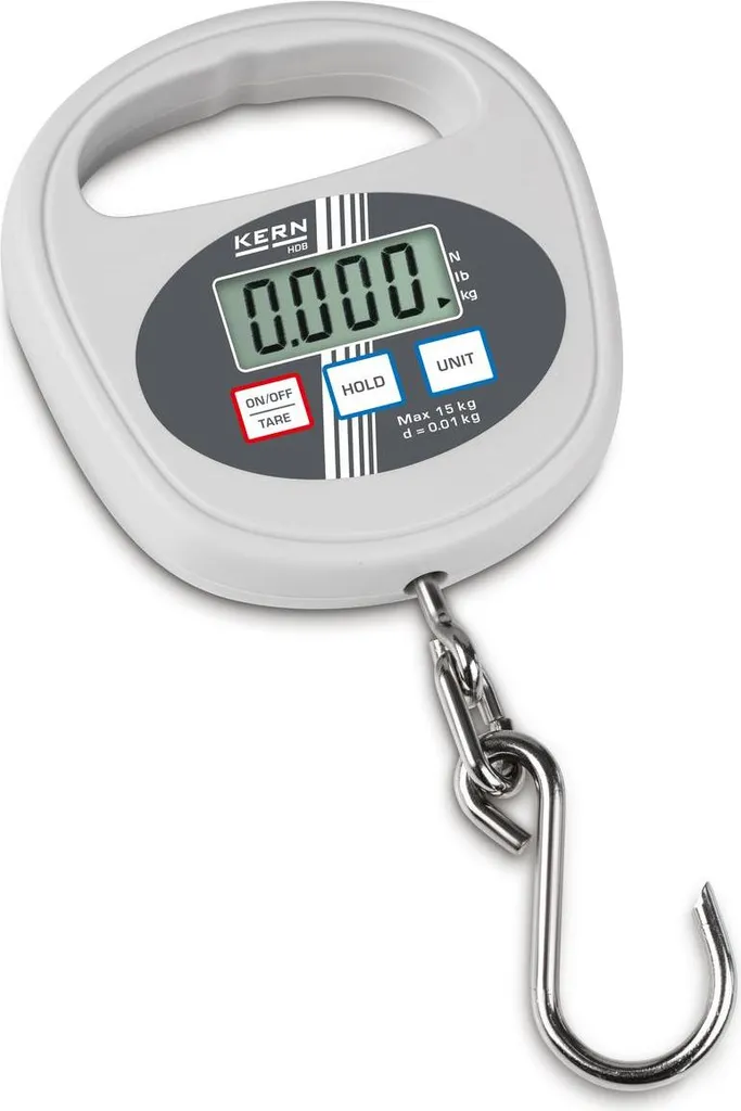 Balance suspendue Kern HCB 50K100 peson numérique robuste jusqu'à 50 kg