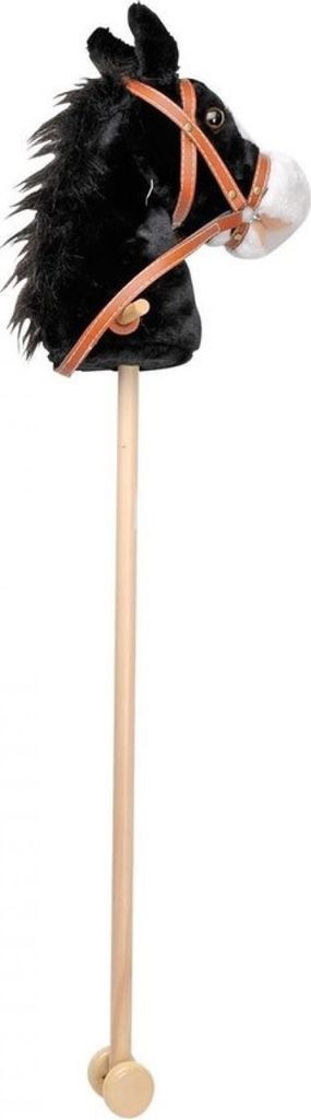 Playwood Holz Hobby Pferd mit Klang - schwarz