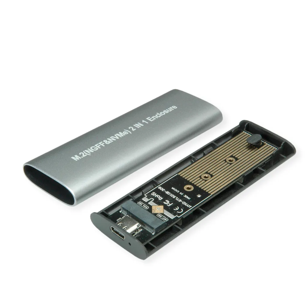 Boîtier SSD NVMe USB 3.2 Gen 2 10Gbps avec Connectique USB Type-C - 3