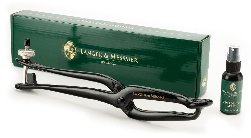 Langer & Messmer Hallux Valgus Zange inkl. Lederdehnerspray Produktbild 