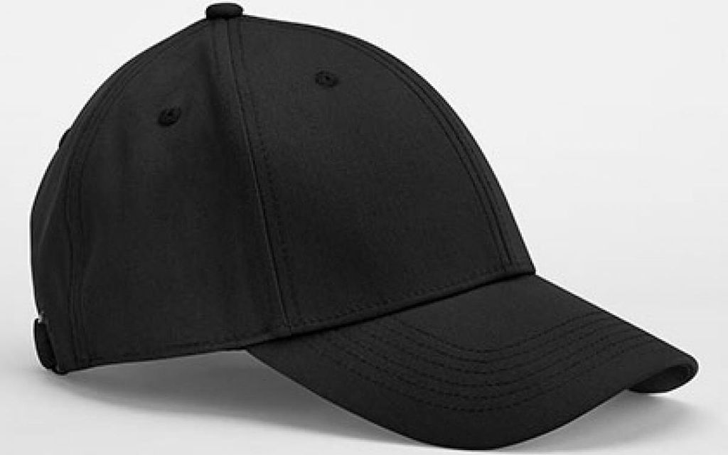 Beechfield B801 | EarthAware Organic Baumwolle Canvas 6 Panel Cap - Farbe: Black - Größe: One Size