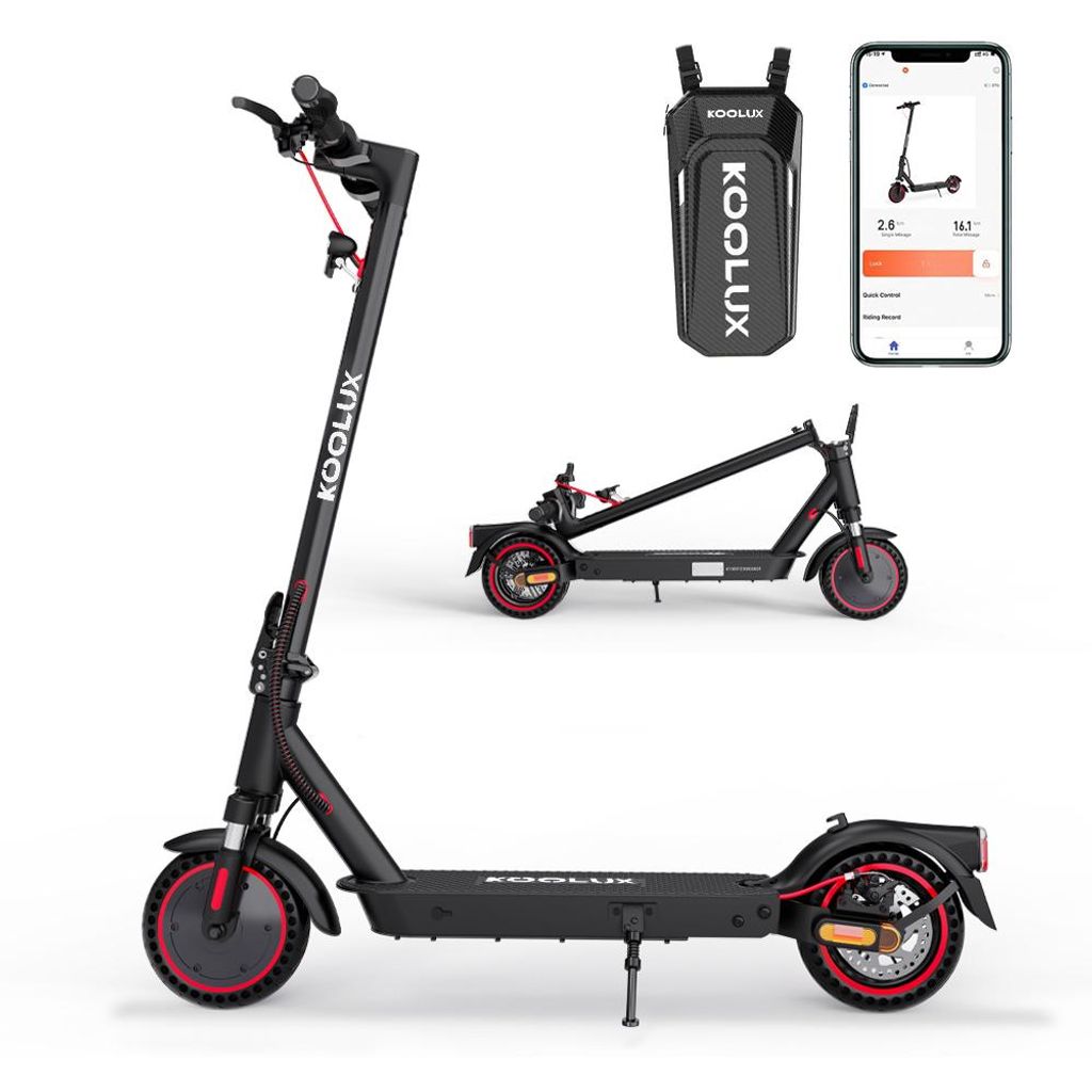 8.5 Zoll E-Scooter mit Straßenzulassung 25km/36V/7.8Ah/19km/h bis 120kg mit APP