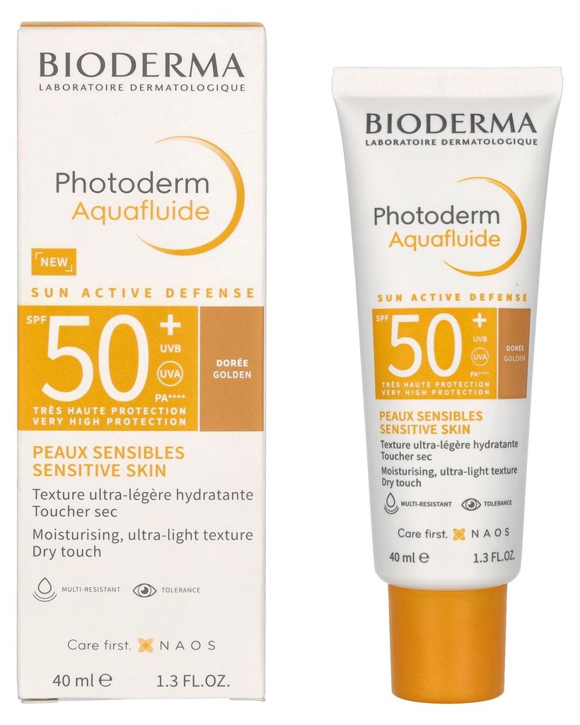 Bioderma Photoderm Aquafluid d'oro SPF50+ Immagine del prodotto 