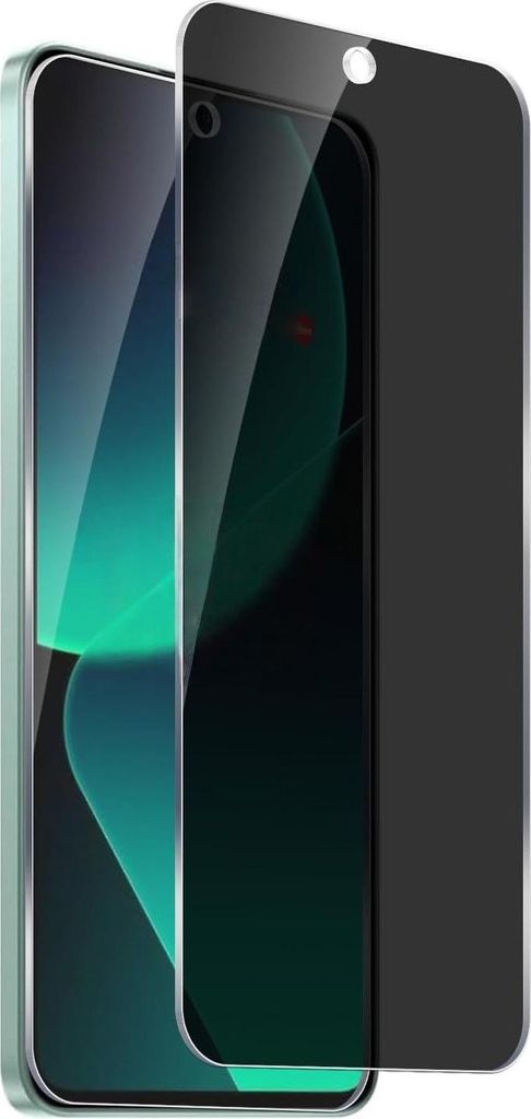 INF Xiaomi Poco F6 Pro Displayschutzfolie aus gehärtetem Glas, Anti-Spion, HD, 2 Stück