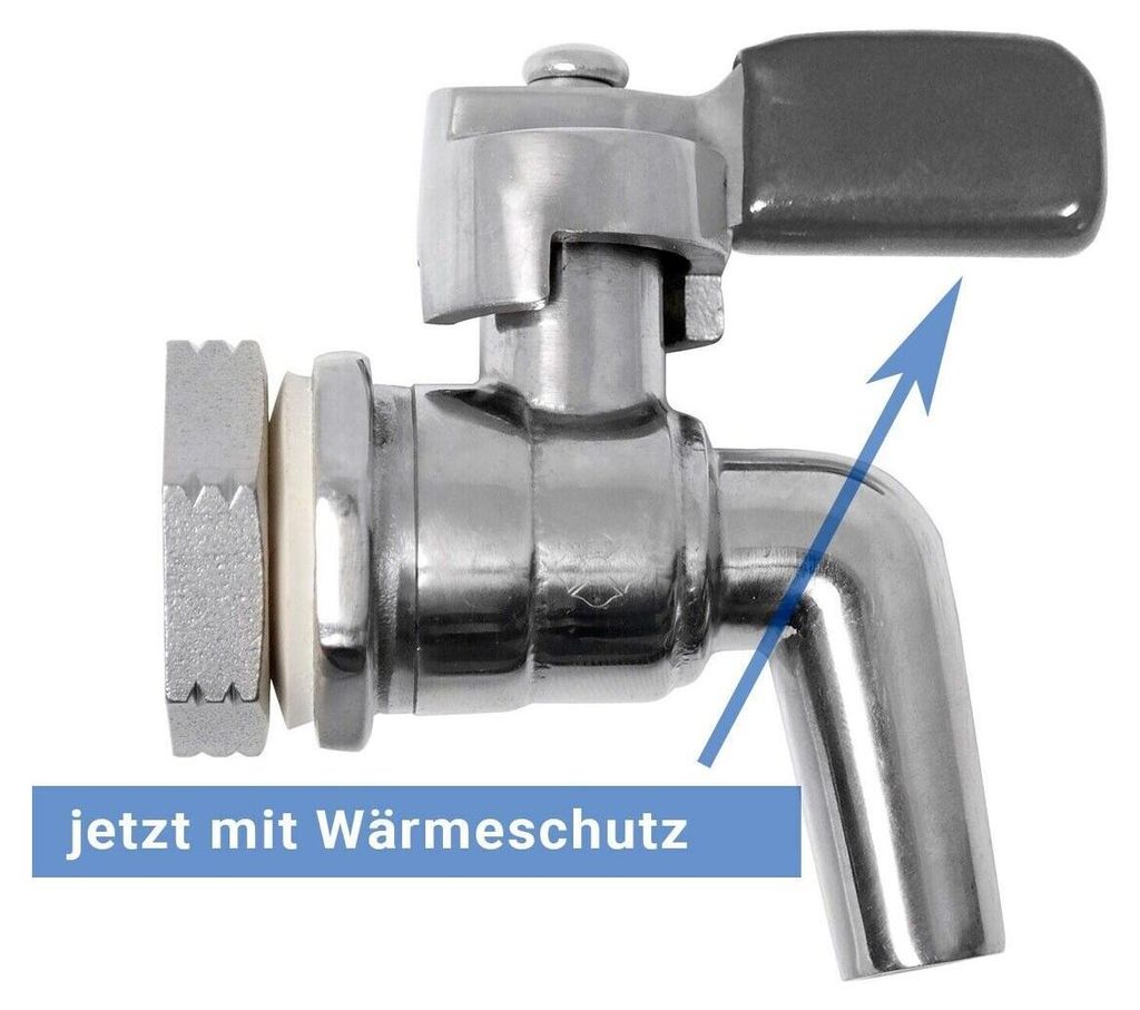 BIELMEIER Auslaufhahn Einkochautomat einwecken Edelstahl Produktbild 