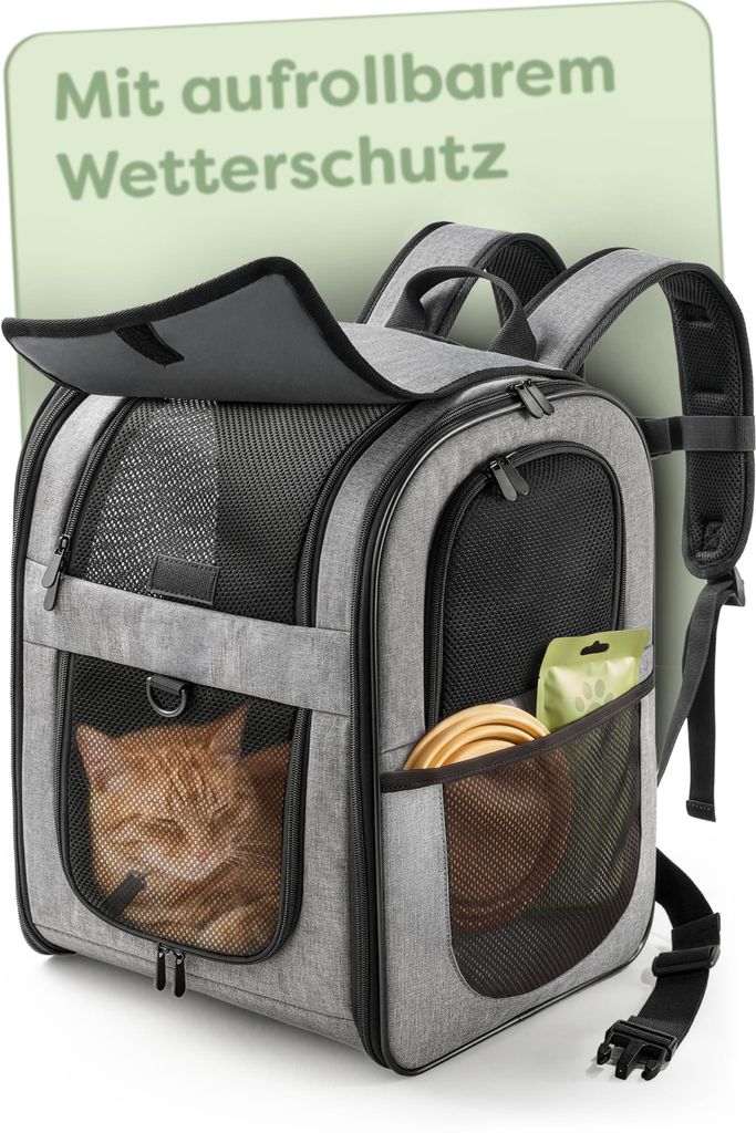 Knupis Katzenrucksack & Hunderucksack bis 7kg - Leicht - Produktbild 