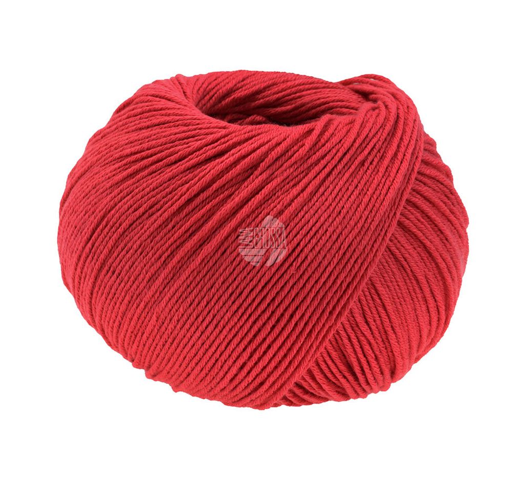 Lana Grossa Baumwolle Love 004 Rot 50g