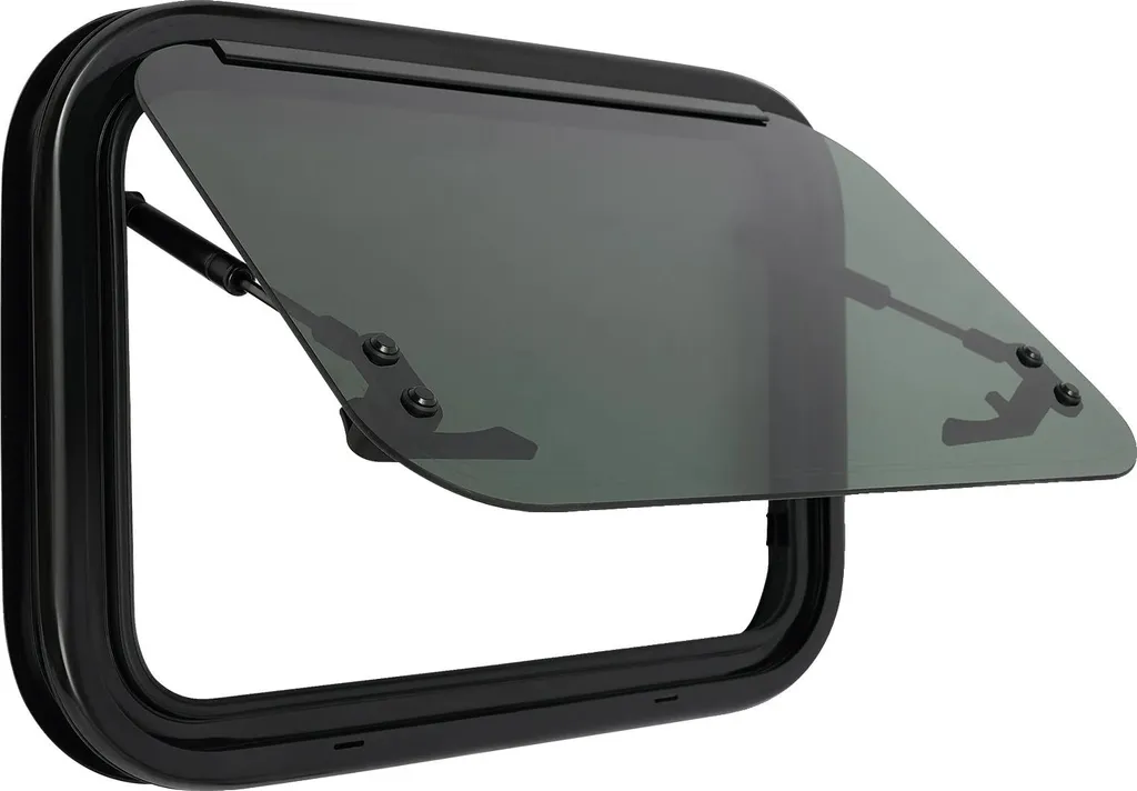 Baie coulissante RV anti-moustique design bicolore cadre aluminium
