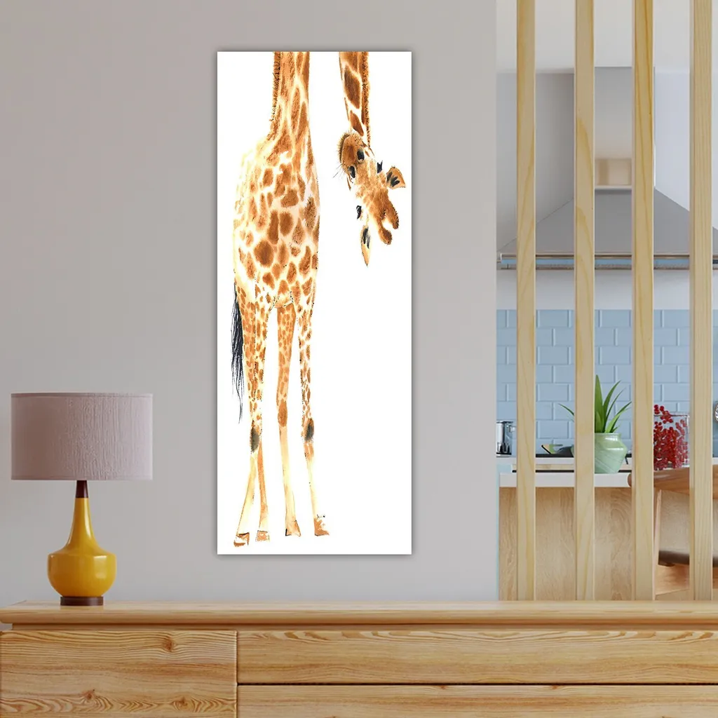 Tableau sur Toile 30x80 cm pour Habiller les Murs Étroits et Colorés
