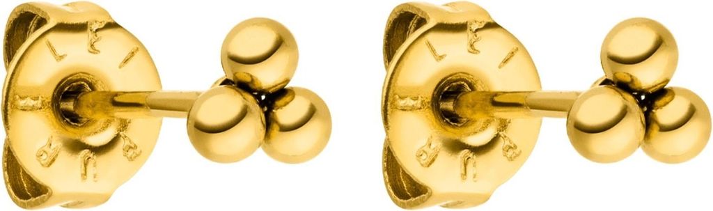 Purelei Damen Ohrringe Plain PUR-Earring-Plain Gold Onesize