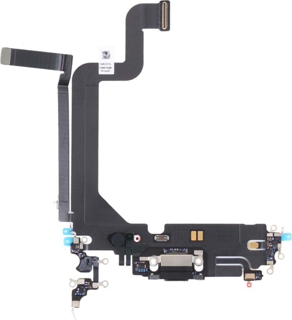 Für iPhone 14 Pro Max Original Ladeport Flex Kabel (schwarz)