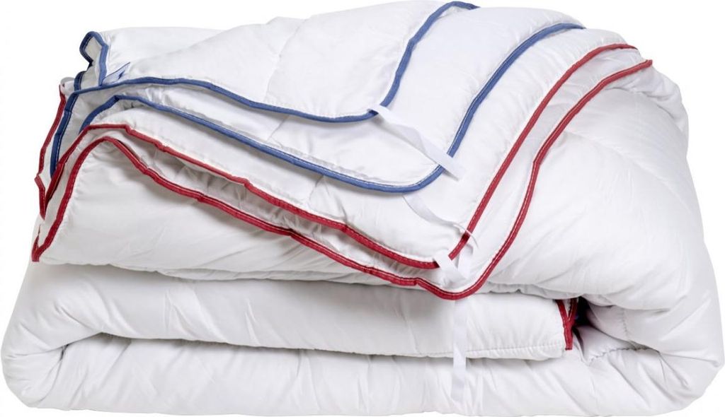 Bleu Calin Couette 4 saisons Anti-acariens - 3 couettes en Image du produit 
