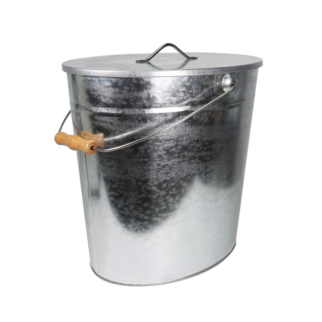 Vedro na popol 24 l pre krb, kachle a gril pozinkované 39 x Obrázok produktu 
