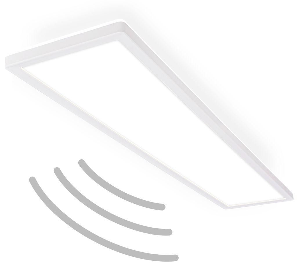 Ultraflache LED Deckenlampe mit Bewegungsmelder - IP44 LED Produktbild 