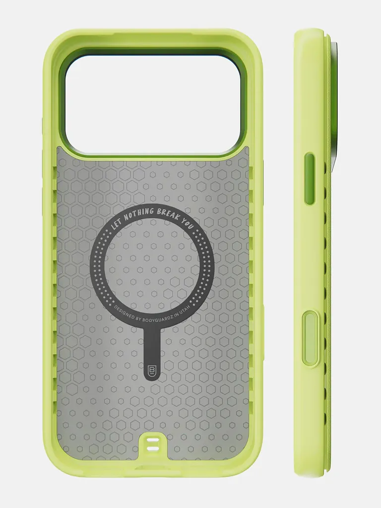 Coque iPhone 17 Pro Max avec Refroidissement et Son Directionnel Vert - 3