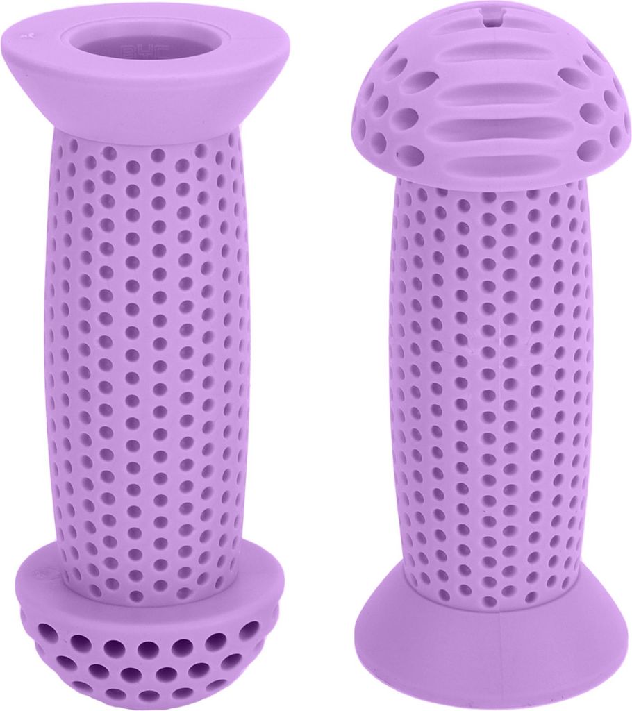 Kinderfahrrad Lenkergriffe Abdeckungen 100mm Lang Weich | Kinderfahrrad Lenkergriffe Schutz Lila 1 Paar