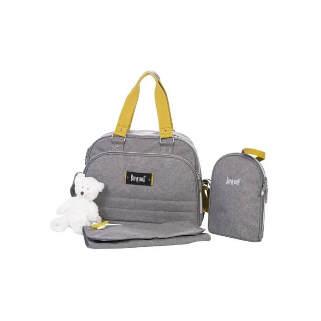 Sac à langer moderne Urban Yellowstone : bagagerie bébé chic et utile