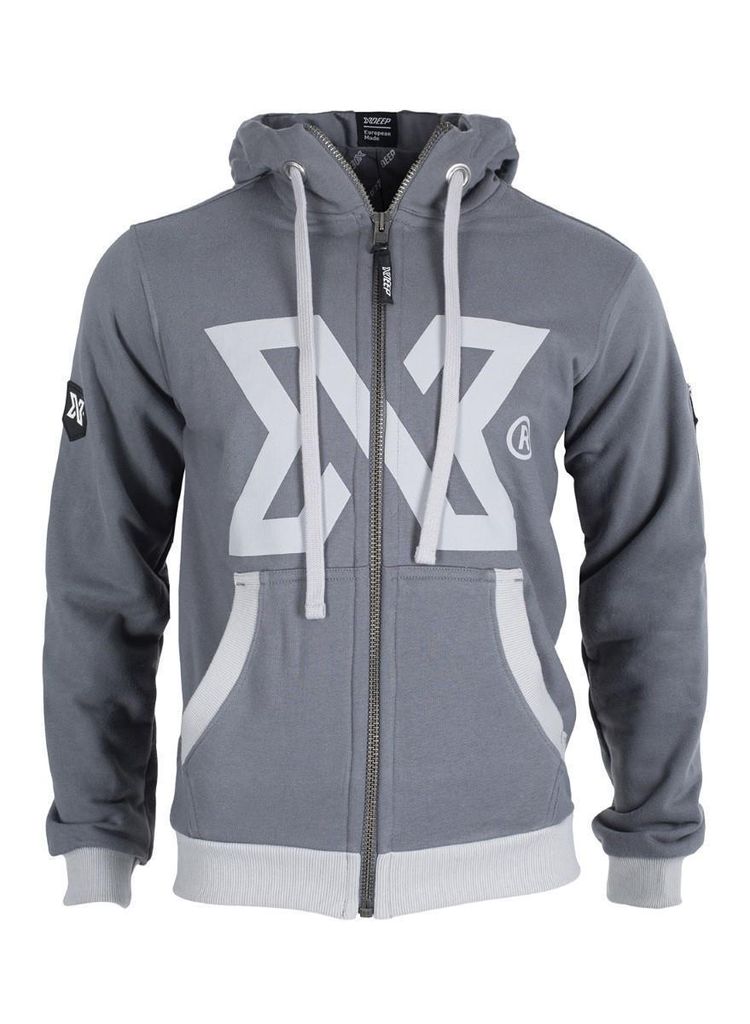 xDeep Signature Hoodie grau L