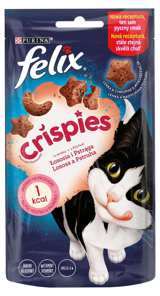 Felix Crispies Katzensnack Lachs Forelle 45 g