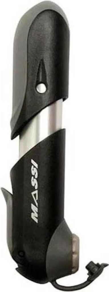 Massi 14 Cm Telescopic Double Shot Alumin Mini-pumpe Schwarz 140 mm / 120 Psi Schwarz 140 mm / 120 Psi