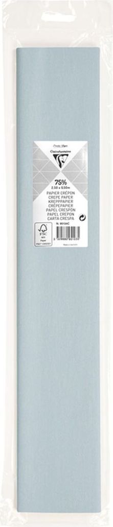 Clairefontaine Krepppapier 250x50 hellblau